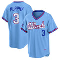 Atlanta Braves #3 Dale Murphy Powder Blue HOLBERT 2026 City Connect Stadium Jersey