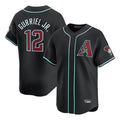 Arizona Diamondbacks #12 Lourdes Gurriel Jr Player Black HOLBERT Limited Home Game Stitched Jerseys