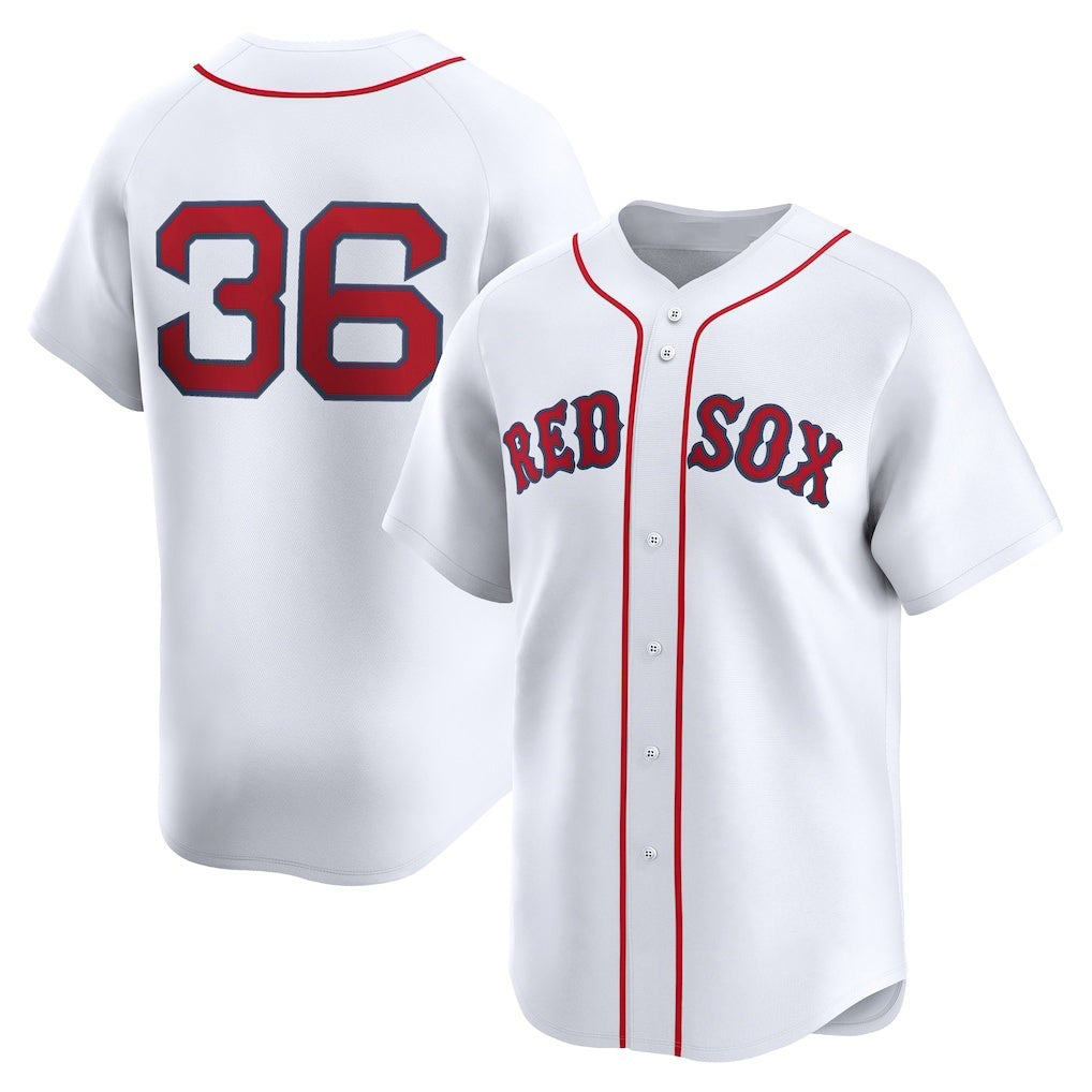 Boston Red Sox #36 Triston Casas White HOLBERT Home Limited Player Jersey