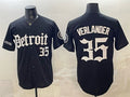 Detroit Tigers #35 Justin Verlander 2026 Black HOLBERT 'Motor Gothic Edition' Vapor Premier Limited Stitched Jersey