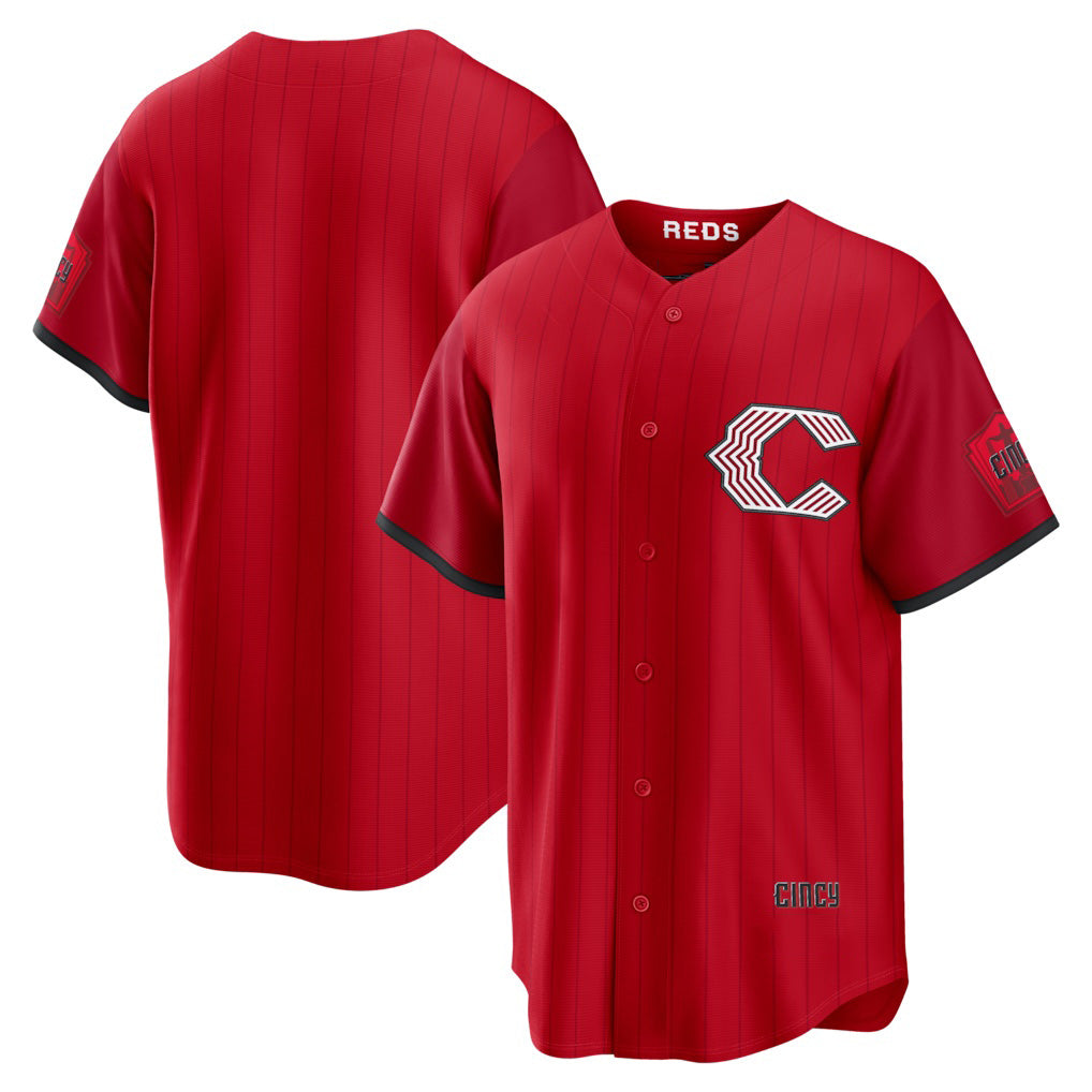 Cincinnati Reds Red HOLBERT 2026 City Connect Stadium Jersey