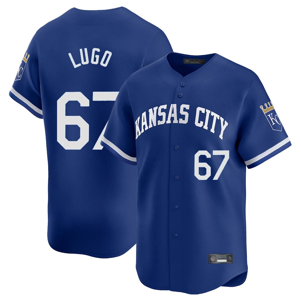 Kansas City Royals #67 Seth Lugo Player Royal HOLBERT Limited Home Stitched Jerseys