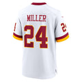 W.Commanders #24 Von Miller White HOLBERT Game Jersey