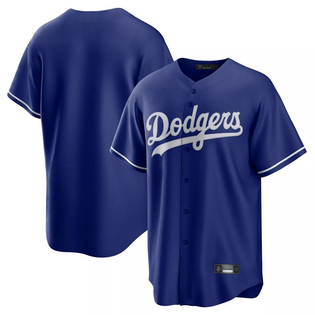 Los Angeles Dodgers Blank Player Royal HOLBERT Game Home Stitched Jerseys