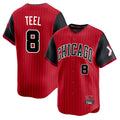 Chicago White Sox #8 Kyle Teel Player Red HOLBERT City Connect Limited Home Stitched Jerseys