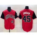 Chicago White Sox #45 Michael Jordan Red Black HOLBERT 2025 City Connect Limited Stitched Jersey
