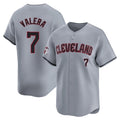 Cleveland Guardians #7 George Valera Player Gray HOLBERT Road Limited Home Stitched Jerseys