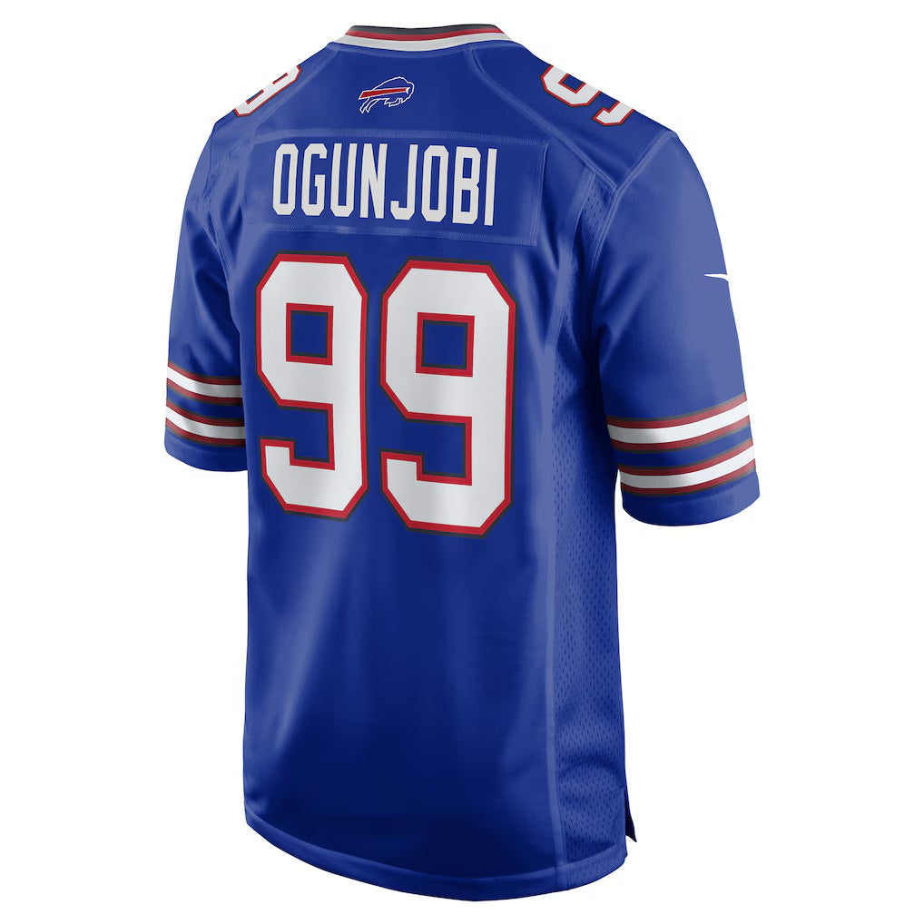 B.Bills #99 Larry Ogunjobi Royal HOLBERT Team Game Jersey