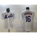 New York Mets #16 Dwight Gooden White HOLBERT Cool Base Stitched Jersey 2