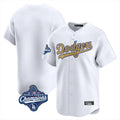 Los Angeles Dodgers Blank Player White Gold HOLBERT Collection Limited Home World Series Meet Stitched Jerseys