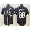 Chicago White Sox #88 Luis Robert Black HOLBERT Cool Base Stitched Jersey