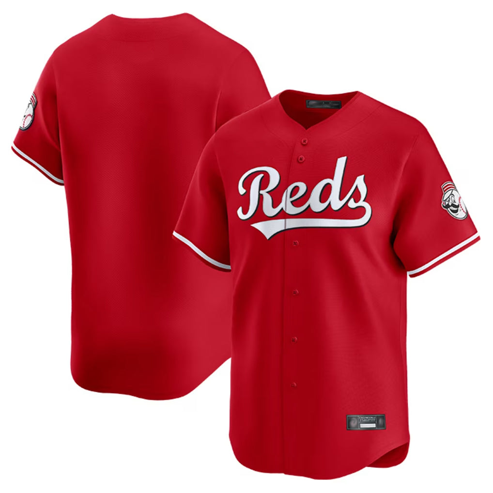 Cincinnati Reds Blank Player Red HOLBERT Home Limited Stitched Jerseys