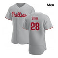 Philadelphia Phillies #28 Alec Bohm Gray HOLBERT Road 2020 Authentic Player Jersey
