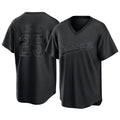 Los Angeles Dodgers #25 Tommy Edman Player Black HOLBERT Pitch Fashion T-shirt Stitched Jerseys