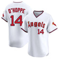 Los Angeles Angels #14 Logan O'Hoppe Player White HOLBERT T-shirt Home Limited Stitched Jerseys