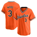 Baltimore Orioles #3 Taylor Ward Player Orange HOLBERT T-shirt Limited Home Game Stitched Jerseys