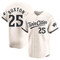Minnesota Twins #25 Byron Buxton Player Cream HOLBERTHome Limited Stitched Jerseys