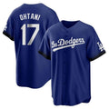 Los Angeles Dodgers #17 Shohei Ohtani Player Royal HOLBERT City Connect Home Game Stitched Jerseys
