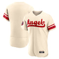 Los Angeles Angels Blank Player Cream HOLBERT City Connect Limited ELite Home Stitched Jerseys
