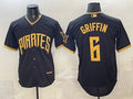 Pittsburgh Pirates #6 Konnor Griffin Black HOLBERT 2026 City Connect Stadium Stitched Jersey
