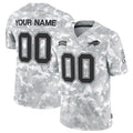 Custom B.Bills Active Player 2024 F.U.S.E Arctic Camo HOLBERT Salute To Service Limited Stitched Jersey