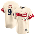 Los Angeles Angels #9 Zach Neto Player Cream HOLBERT City Connect Limited Home Stitched Jerseys