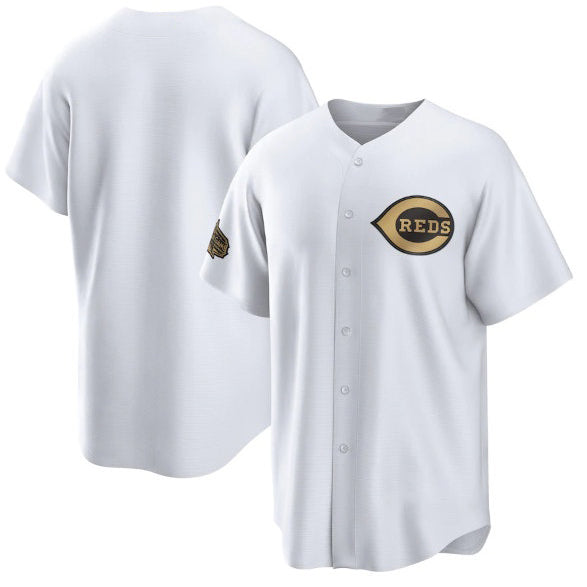 Cincinnati Reds Blank White HOLBERT 2022 All-Star Cool Base Stitched Jersey