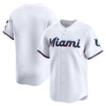 Miami Marlins White HOLBERT Home Limited Jersey