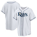 Tampa Bay Rays White HOLBERT Home Big & Tall Replica Jersey