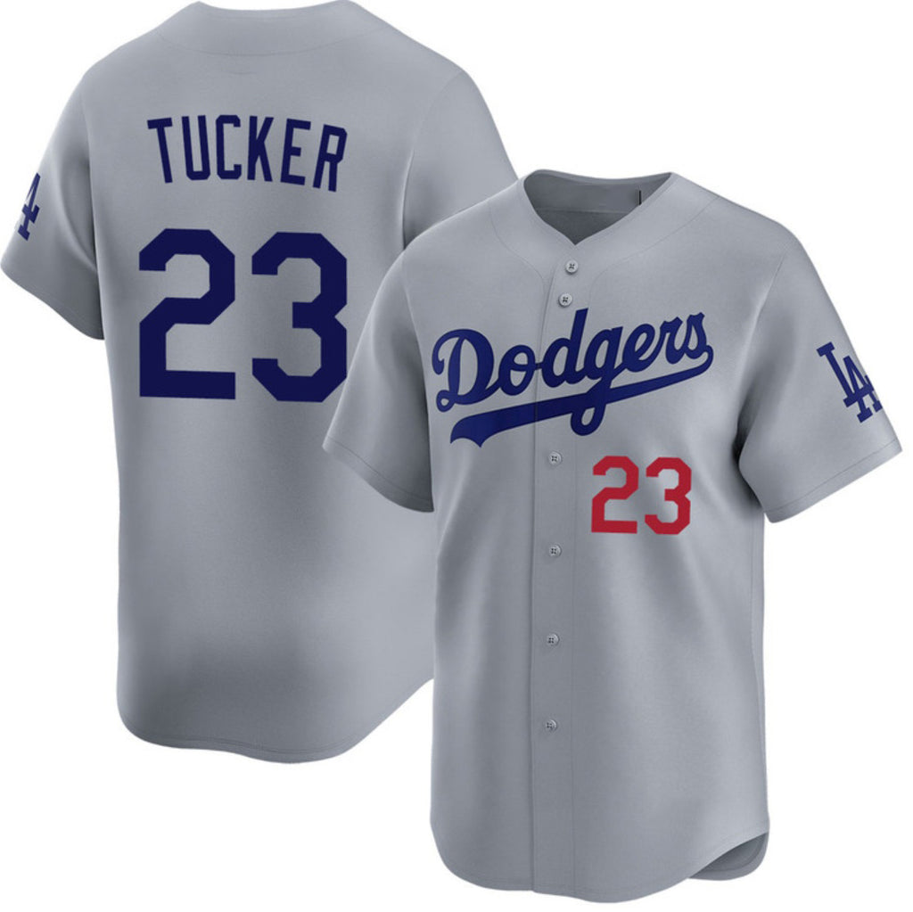 Los Angeles Dodgers #23 Kyle Tucker Gray HOLBERT 2026 Limited Stitched Jersey