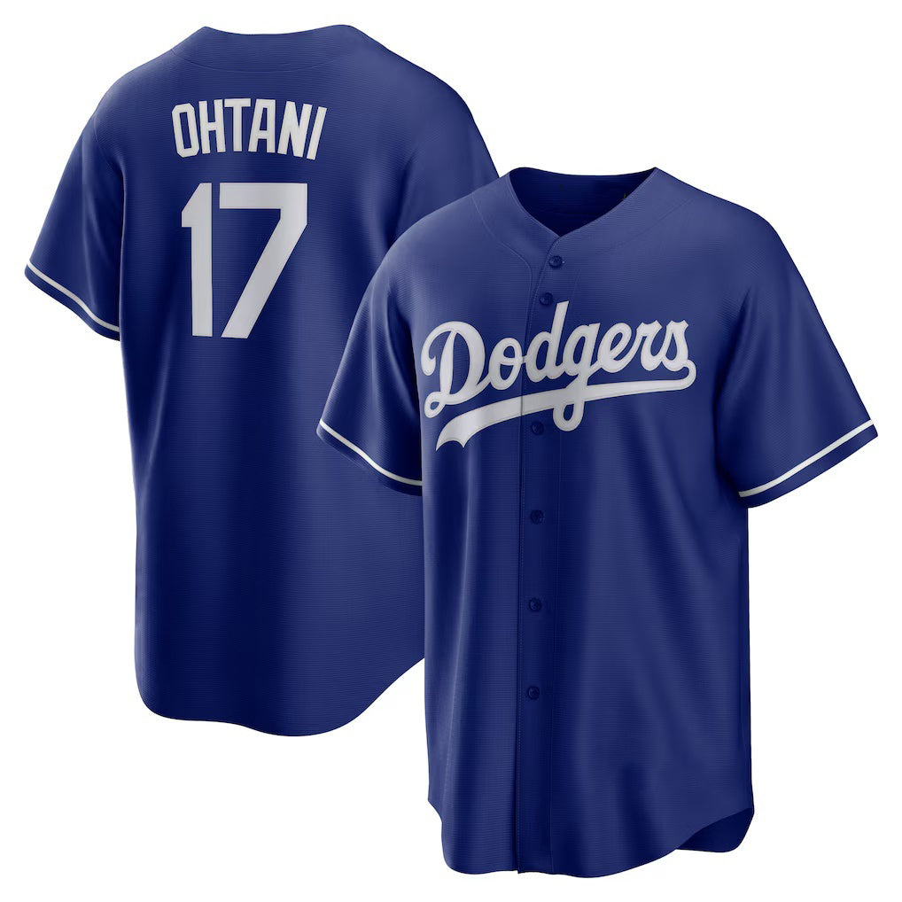 Los Angeles Dodgers #17 Shohei Ohtani Royal HOLBERT Alternate 2 Replica Jersey