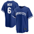 Kansas City Royals #6 Jonathan India Player Royal HOLBERT Game Home Stitched Jerseys