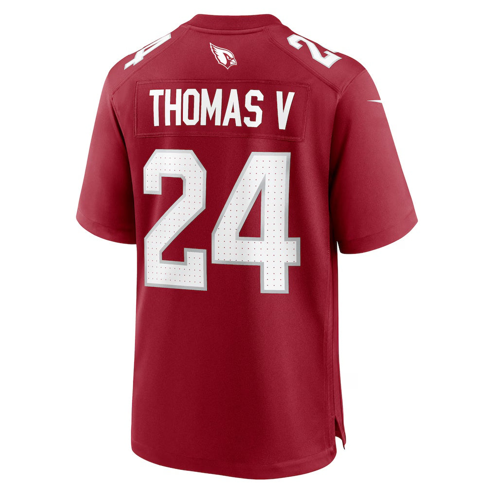 A.Cardinals #24 Starling Thomas V Cardinal HOLBERT Team Game Jersey