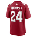 A.Cardinals #24 Starling Thomas V Cardinal HOLBERT Team Game Jersey