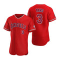 Los Angeles Angels #3 Waylor Ward HOLBERT Red Flex Base Stitched Jersey
