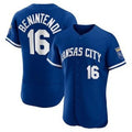 Kansas City Royals #16 Andrew Benintendi Blue HOLBERT Flex Base Stitched Jersey