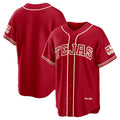 Texas Rangers Red HOLBERT 2026 City Connect Stadium Jersey