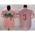 Philadelphia Phillies #3 Bryce Harper Pink HOLBERT Phanatic Limited Stitched Jersey