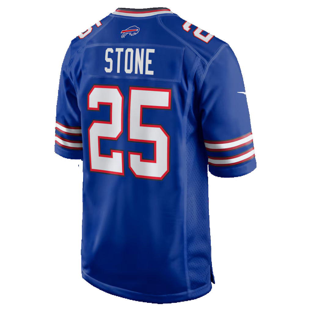 B.Bills #25 Geno Stone Royal HOLBERT Team Game Jersey