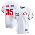 Cincinnati Reds #35 Jose Trevino Player White HOLBERT Limited Home Stitched Jerseys