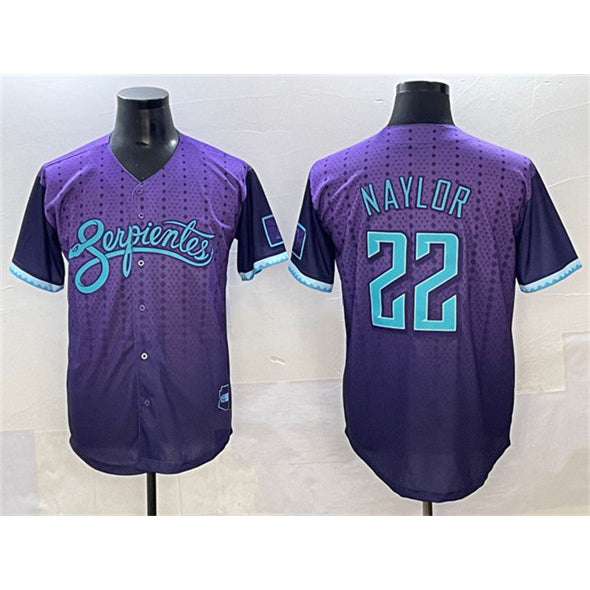Arizona Diamondbacks #22 Josh Naylor Purple HOLBERT 2025 City Connect Limited Stitched Jersey