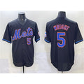 New York Mets #5 David Wright Black HOLBERT Limited Stitched Jersey