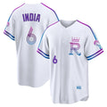 Kansas City Royals #6 Jonathan India Player White HOLBERT 2026 City Connect Limited Home Stitched Jerseys