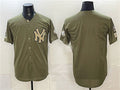 New York Yankees Blank Olive HOLBERT 2026 Armed Forces Day Stitched Jersey