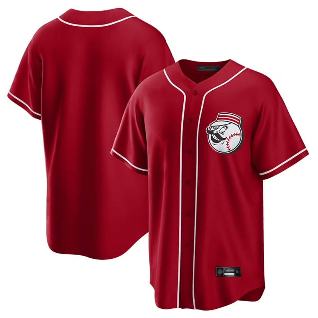 Cincinnati Reds Blank Player Red HOLBERT Home Game Stitched Jerseys