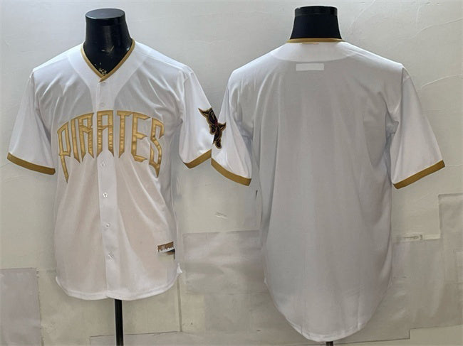 Pittsburgh Pirates Blank White HOLBERT 2026 City Connect Stadium Stitched Jersey