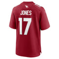 A.Cardinals #17 Zay Jones Cardinal HOLBERT Team Game Jersey