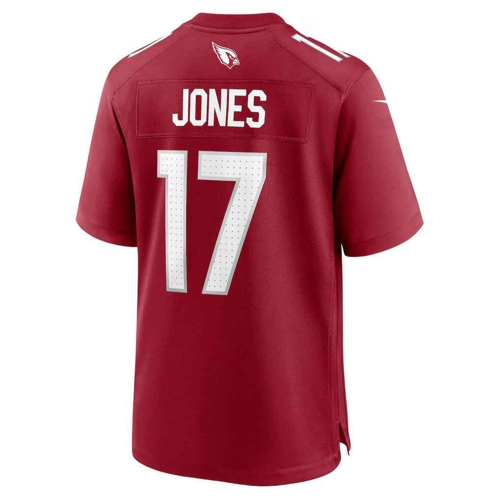A.Cardinals #17 Zay Jones Cardinal HOLBERT Team Game Jersey