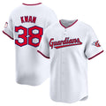 Cleveland Guardians #38 Steven Kwan White HOLBERT Home Limited Stitched Jersey