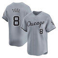 Chicago White Sox #8 Kyle Teel Player Gray HOLBERT Road Limited Home Stitched Jerseys